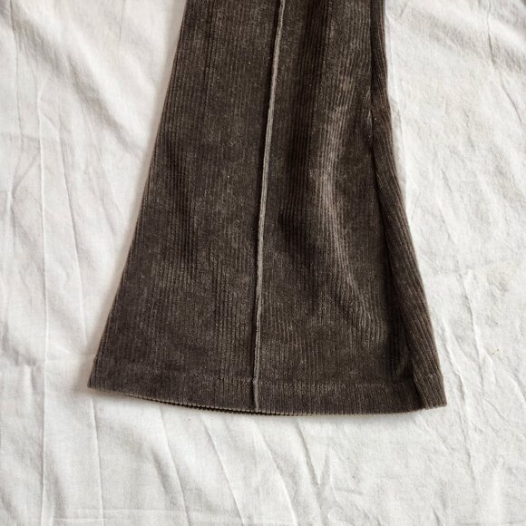 Aerie Groove-On Rib Velour Flare Pant - XS Short - Picture 7 of 13